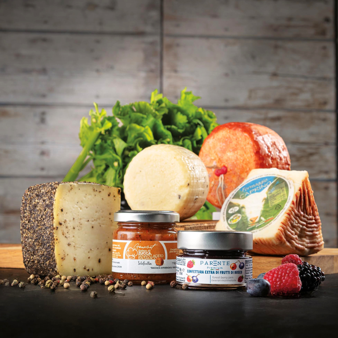 Box degustazione "Quattro Latti" - Degustazione di formaggi con salse in abbinamento