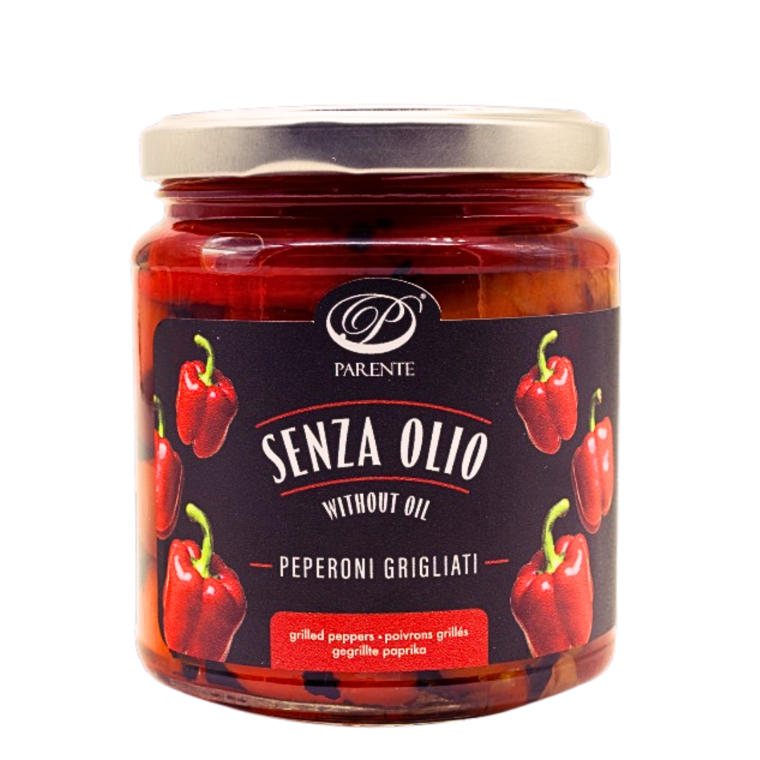Peperoni Grigliati senza olio "Parente" 180g