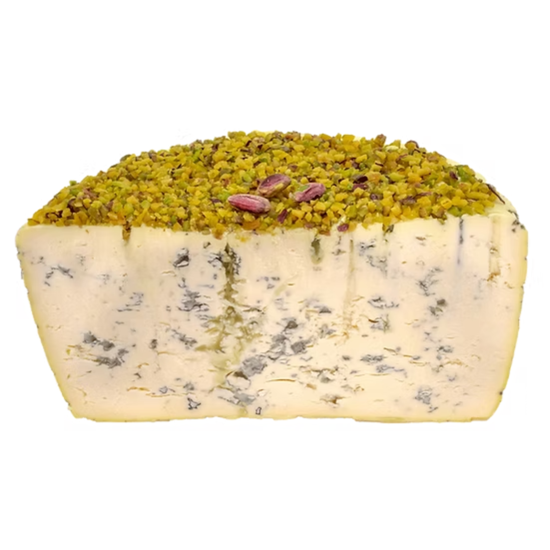 Queso "Oro verde" refinado con pistacho moro siciliano 180g