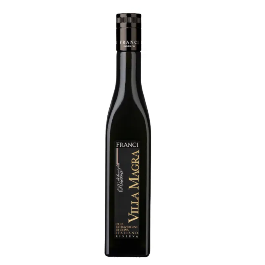 Olio E.V.O. Italiano Villa Magra Riserva di Famiglia "Frantoio Franci" 100/100 su Flos Olei 500ml
