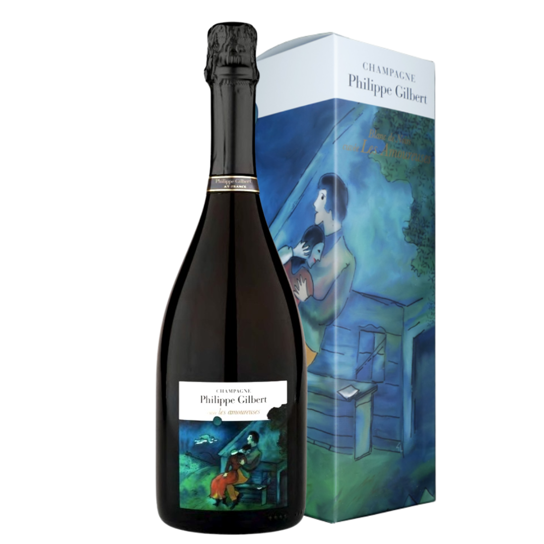 Champán 1er Cru cuvée "Les Amoureuses" Pinot Noir Philippe Gilbert