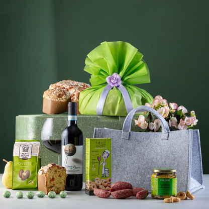 Cesto di Pasqua "Favolosa" - 6 prodotti enogastronomici