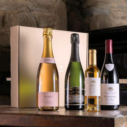 Cesto di Natale vini "Salone" - 4 vini francesi