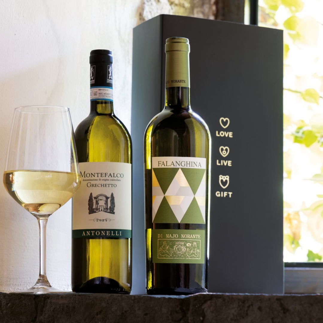 Cesto di Natale Vini Bio "Mura" - Falanghina del Molise DOC Bio Di Majo Norante & Grechetto DOC BIO "Antonelli"