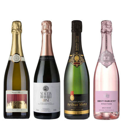 Cesto di Natale vini "Lei it Snow" - 4 bollicine