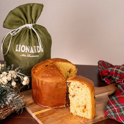 Panettone Tradizionale "Lionardi" Sacchetto in Juta ricetta artigianale