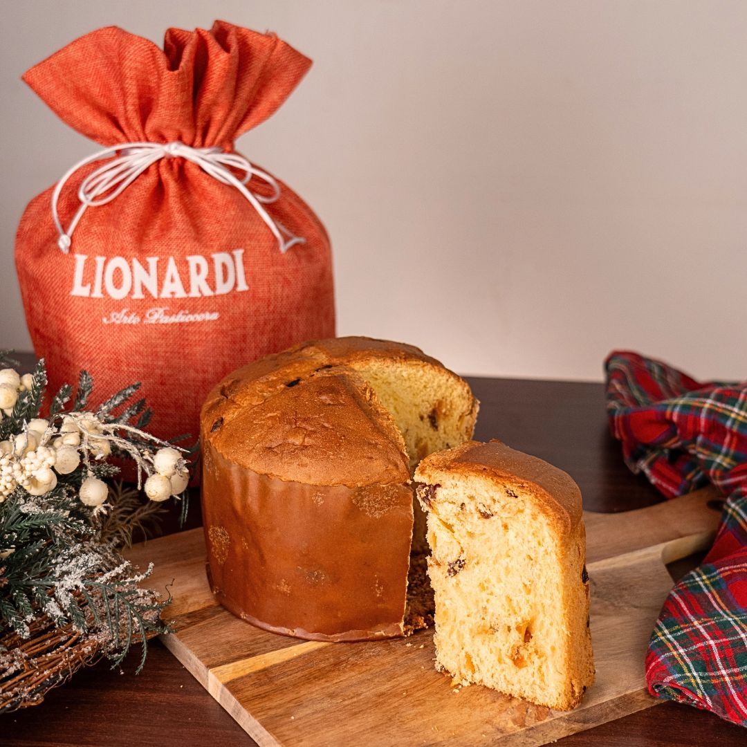 Panettone Tradizionale "Lionardi" Sacchetto in Juta ricetta artigianale