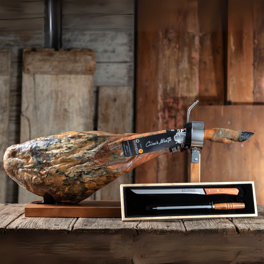 Box Patanegra con coltello e Jamoniera