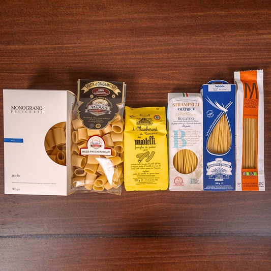Box Pasta Italiana d'eccellenza - 6 confezioni selezionate dai migliori pastifici