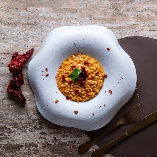 Box Ricetta Risotto alla Zucca con Peperone Crusco - max 4 porzioni