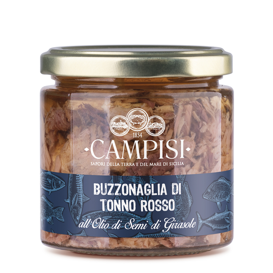 Pezzetti di Tonno Rosso - Buzzonaglia Campisi 220g