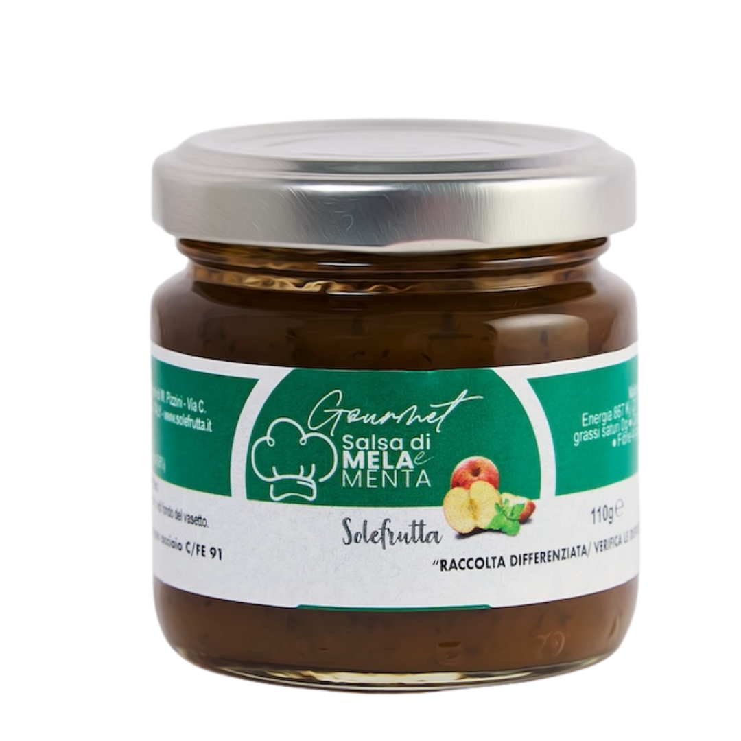 Salsa agrodolce Mela e Menta "Solefrutta" 110g