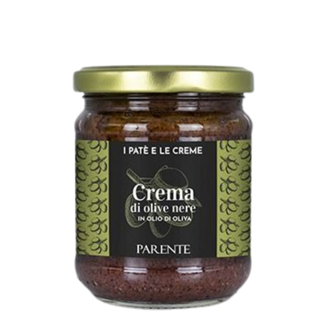 Crema di Olive Nere in Olio Parente 190g