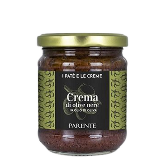 Crema di Olive Nere in Olio Parente 190g