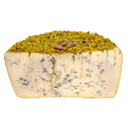 Queso "Oro verde" refinado con pistacho moro siciliano 180g