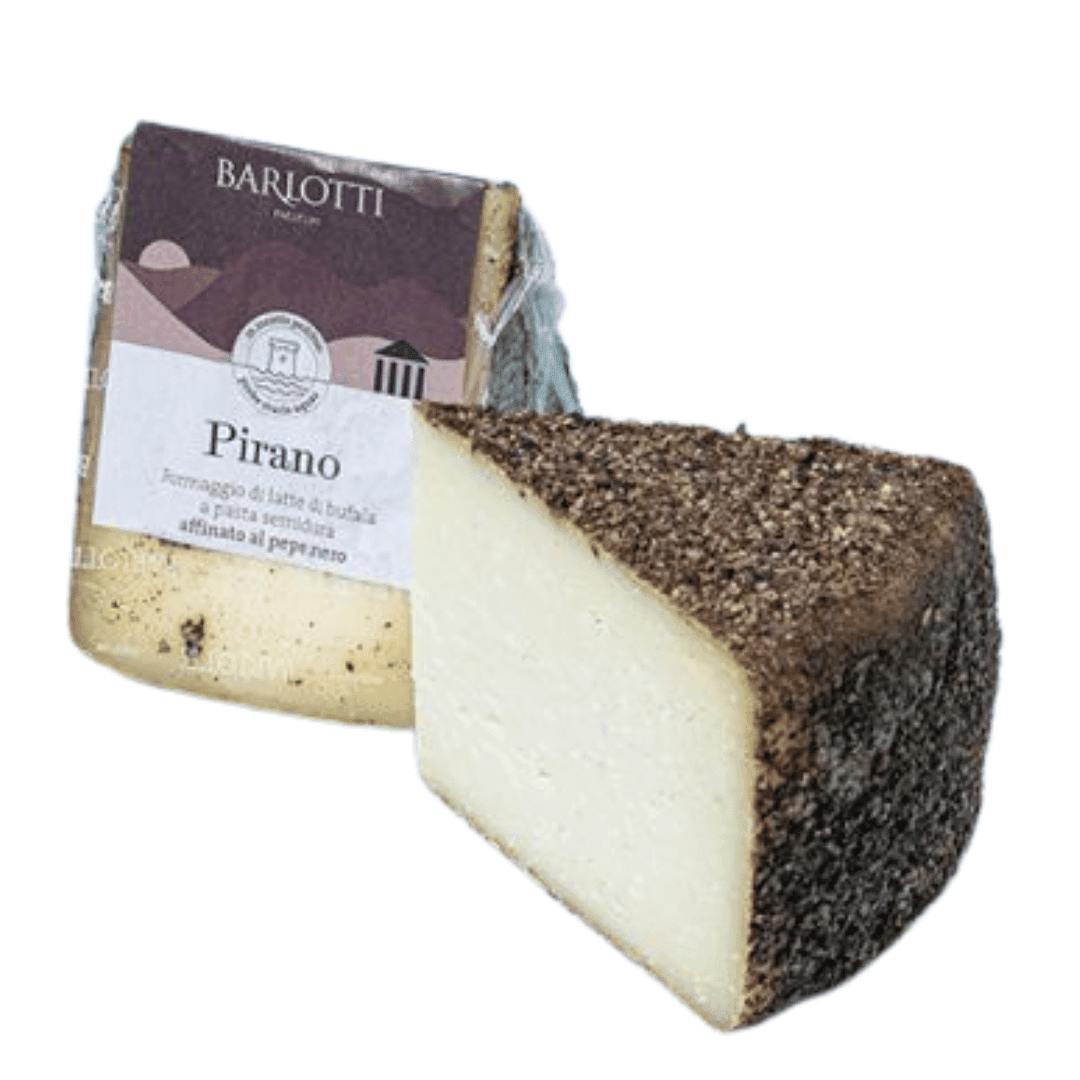 Formaggio di Bufala "Pirano" affinato al Pepe Nero 200/250g