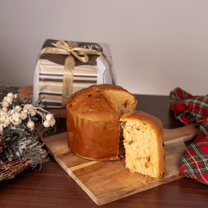 Panettone Tradizionale Basso "Mafucci" Incartato a mano ricetta artigianale