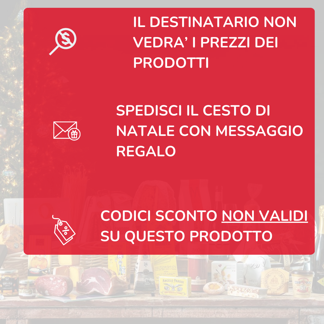 Cesto di Natale "Gluten Free" - 9 Prodotti senza glutine