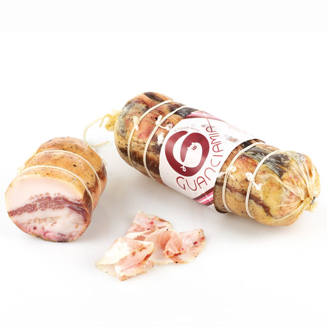 Guanciale "Guanciamia" Premio "2 fette Gabero Rosso" Coccia Sesto 500g