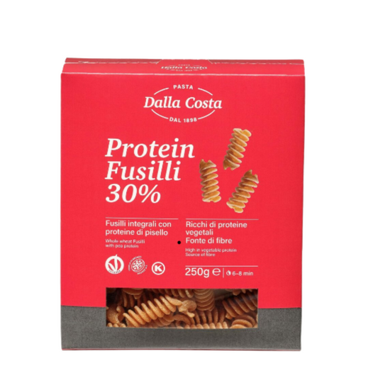 Fusilli Integrali Vegani con proteine di Pisello Dalla Costa 250g