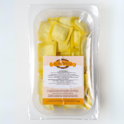 Ravioli artigianali con Ricotta umbra e Spinaci freschi con sfoglia a km0 "Il Pastarolo" 500g
