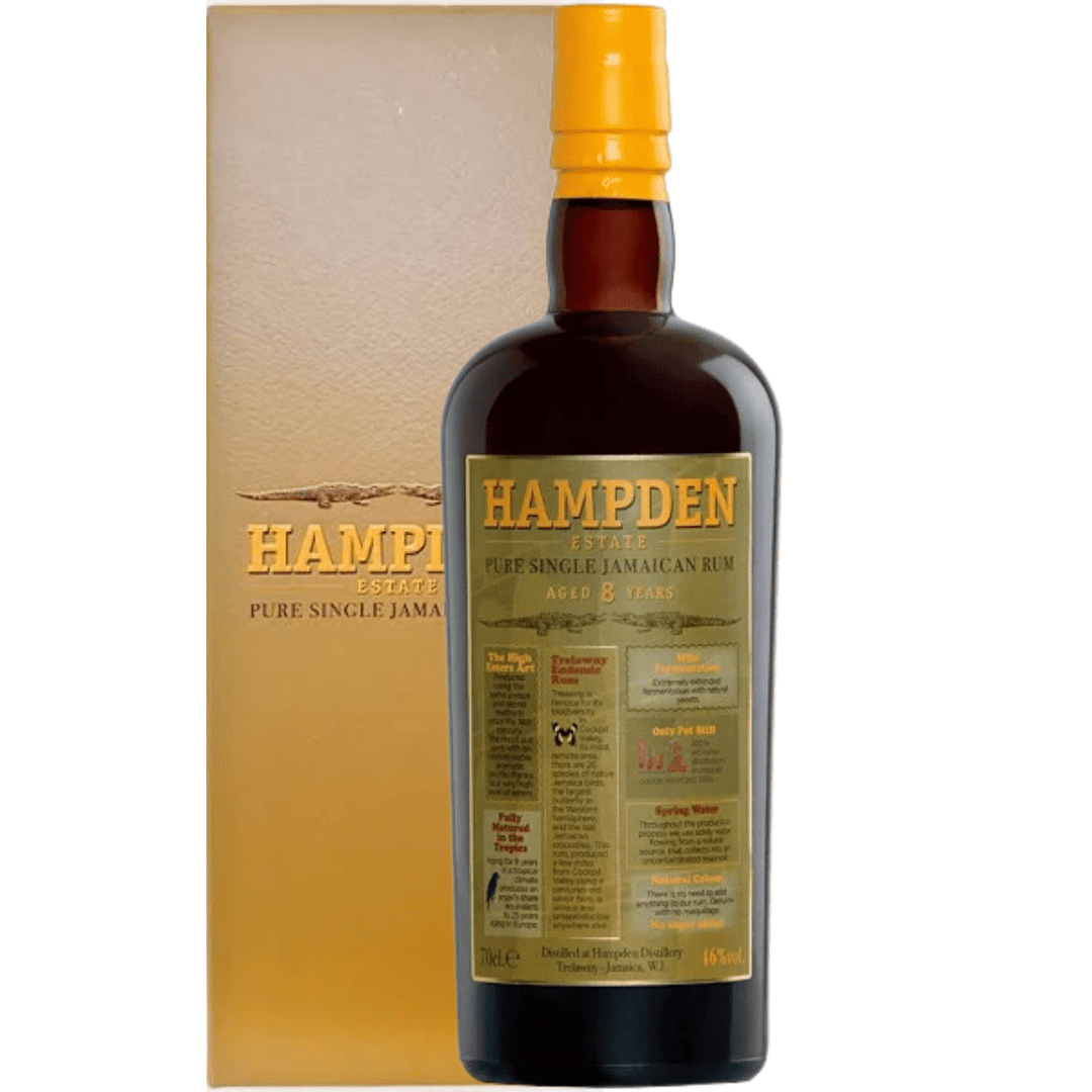 Rum Estate OWH 2012 invecchiato 8 anni 46% vol. Hampden astucciato 50cl