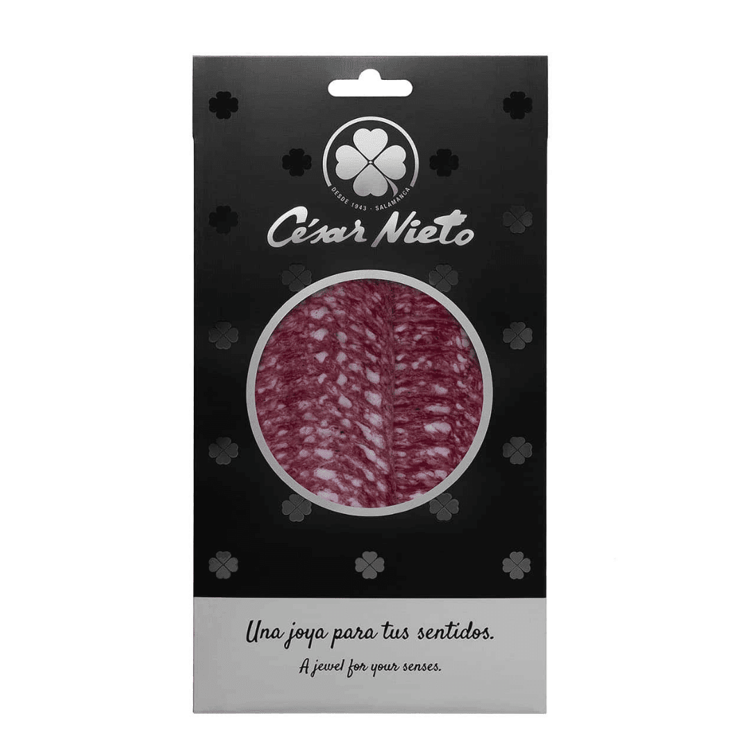 Salchichòn Ibérico de Bellota affettato Cesar Nieto 100g