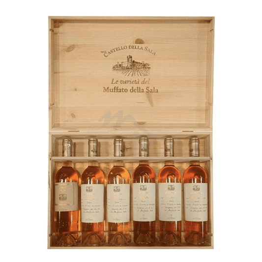 Varietali Muffati "Castello della Sala" 2019 Cassetta 6 Bottiglie 50cl Antinori