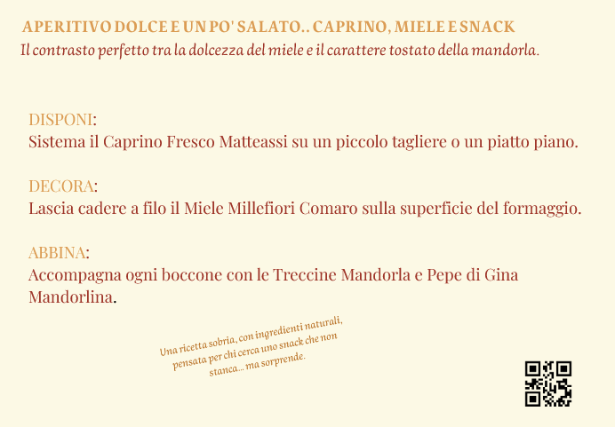 Box Francia - dolce e un pò salato... Caprino, Miele e Snack