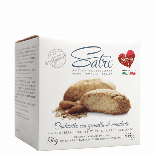Canturello con Granella di Mandorle in Astuccio Satri 180g