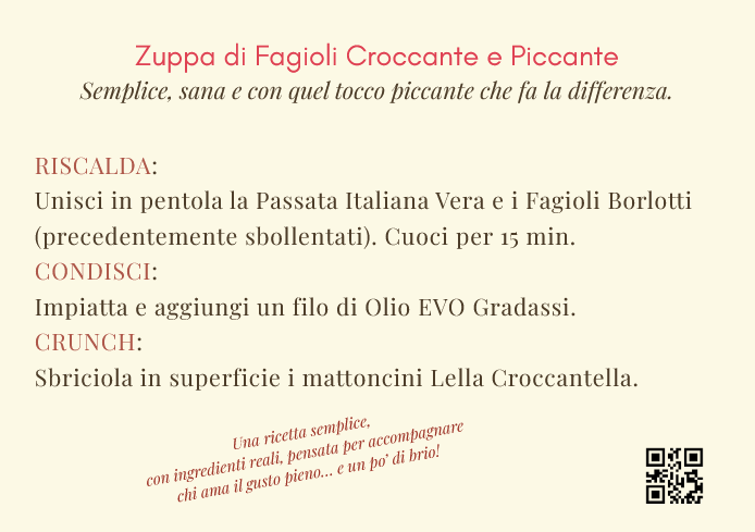Box Spagna - Zuppa di Fagioli Croccante e Piccante