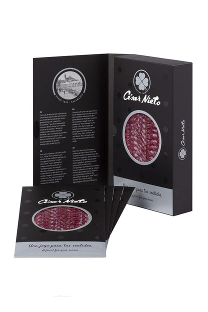 Salchichòn Ibérico de Bellota affettato Cesar Nieto 100g
