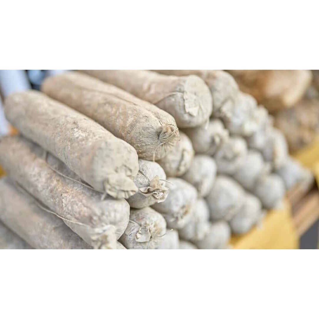Salame Perugino "stagionato sotto Cenere" senza conservanti artificiali Santacroce 400/450g