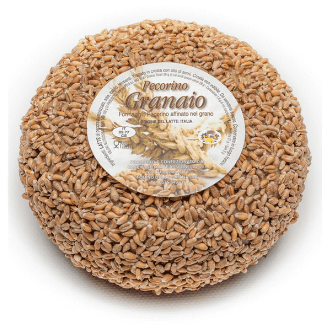 Pecorino Stagionato nel Grano Matteassi 450g