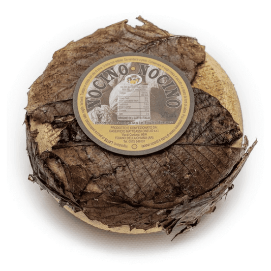 Pecorino stagionato sotto foglie di Noce Matteassi 450g