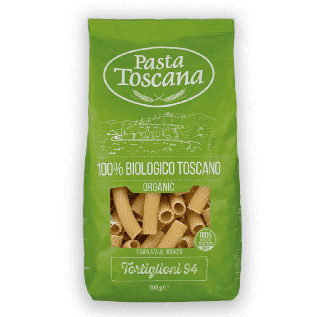 Tortiglioni Biologici Trafilati in Bronzo Pasta Toscana 500g