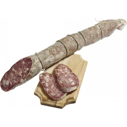 Salame Perugino "stagionato sotto Cenere" senza conservanti artificiali Santacroce 400/450g